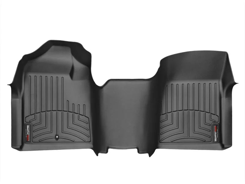 WeatherTech 07-13 Chevrolet Silverado Front FloorLiner - Black - Side View