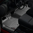 Load image into Gallery viewer, WeatherTech 07-13 Chevrolet Silverado Front FloorLiner - Black - Installation View