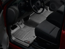 Load image into Gallery viewer, WeatherTech 07-13 Chevrolet Silverado Front FloorLiner - Black - Installation View