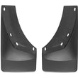 Load image into Gallery viewer, WeatherTech 07-13 Chevrolet Silverado No Drill Mudflaps - Black - Installation View