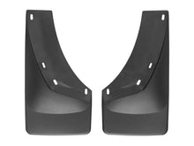 Load image into Gallery viewer, WeatherTech 07-13 Chevrolet Silverado No Drill Mudflaps - Black - Installation View