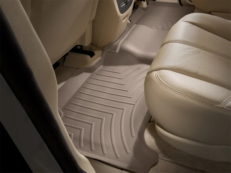WeatherTech 07-13 Chevrolet Suburban Rear FloorLiner - Tan - Additional View 5