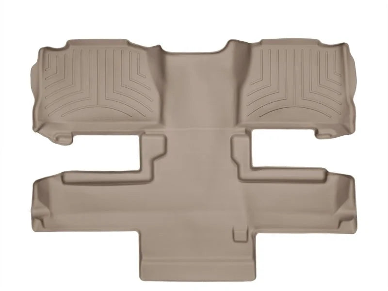 WeatherTech 07-13 Chevrolet Tahoe Rear FloorLiner - Tan - Main Product View