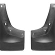 Load image into Gallery viewer, WeatherTech 07-13 GMC Sierra No Drill Mudflaps - Black - Back View