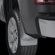 Load image into Gallery viewer, WeatherTech 07-13 GMC Sierra No Drill Mudflaps - Black - Installation View
