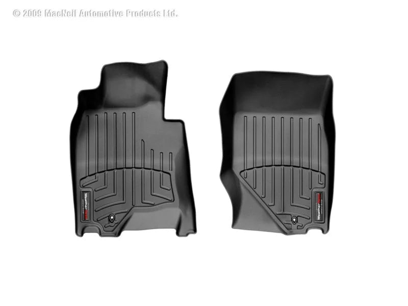 WeatherTech 07-13 Infiniti G35 Front FloorLiner - Black - Main Product View