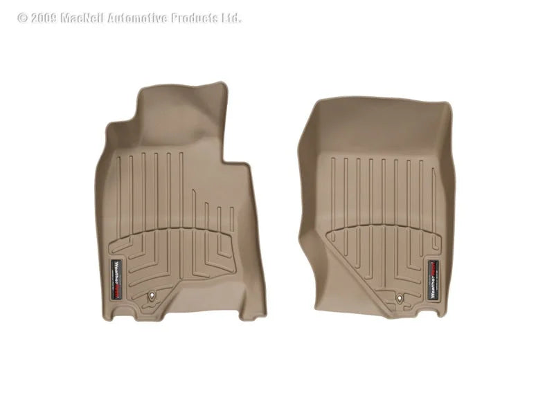 WeatherTech 07-13 Infiniti G35 Front FloorLiner - Tan - Side View
