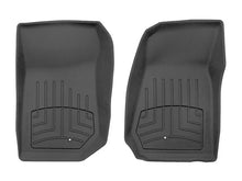 Load image into Gallery viewer, WeatherTech 07-13 Jeep Wrangler 2-Door Front FloorLiner - Black - Main Product View