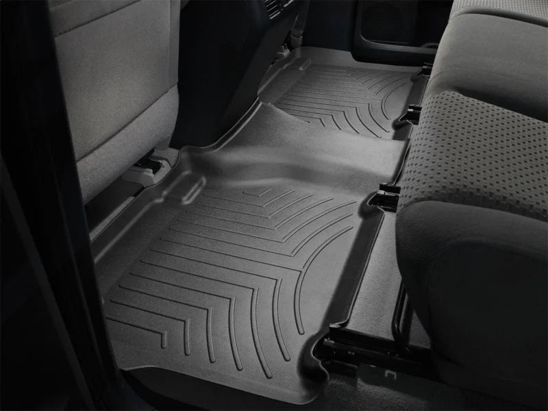 WeatherTech 07-13 Toyota Tundra CrewMax Rear FloorLiner - Black - Main Product View