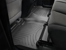 Load image into Gallery viewer, WeatherTech 07-13 Toyota Tundra CrewMax Rear FloorLiner - Black - Main Product View