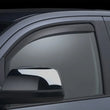 Load image into Gallery viewer, WeatherTech 07-21 Toyota Tundra Front Side Window Deflectors - Dark Smoke - Installation View