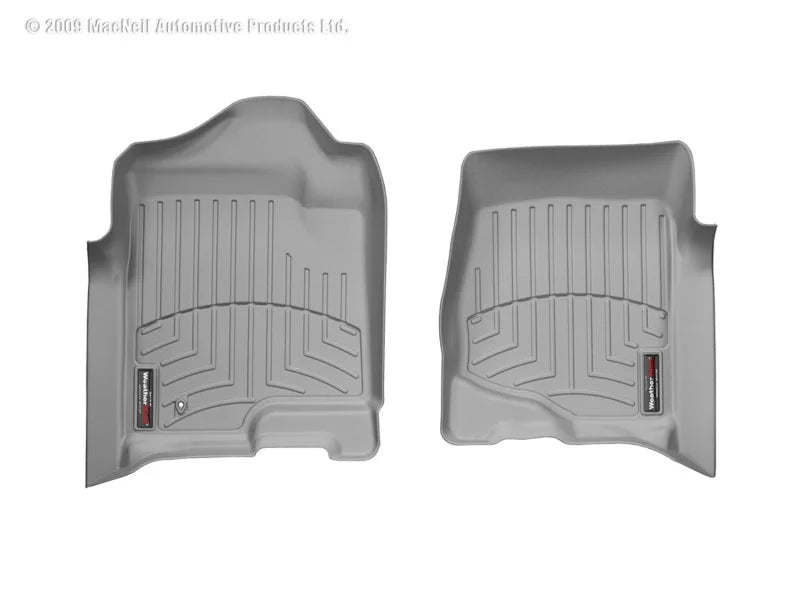 WeatherTech 07+ Chevrolet Avalanche Front FloorLiner - Grey - Main Product View