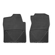 Load image into Gallery viewer, WeatherTech 07+ Chevrolet Avalanche Front Rubber Mats - Black - Side View