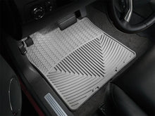 Load image into Gallery viewer, WeatherTech 07+ Chevrolet Avalanche Front Rubber Mats - Grey - Installation View