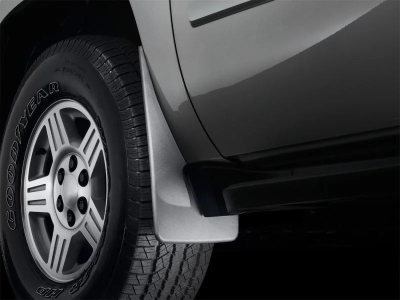 WeatherTech 07+ Chevrolet Avalanche No Drill Mudflaps - Black - Additional View 5