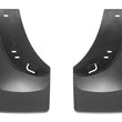 Load image into Gallery viewer, WeatherTech 07 Chevrolet Silverado Classic No Drill Mudflaps - Black - Back View
