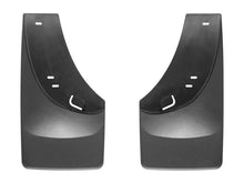 Load image into Gallery viewer, WeatherTech 07 Chevrolet Silverado Classic No Drill Mudflaps - Black - Back View