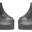 Load image into Gallery viewer, WeatherTech 07+ Chevrolet Suburban No Drill Mudflaps - Black - Installation View