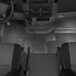 Load image into Gallery viewer, WeatherTech 07+ Dodge Sprinter Front FloorLiner - Black - Installation View