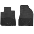 Load image into Gallery viewer, WeatherTech 07+ GMC Acadia Front Rubber Mats - Black - Side View