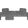 Load image into Gallery viewer, WeatherTech 07+ GMC Acadia Rear FloorLiner - Black - Back View