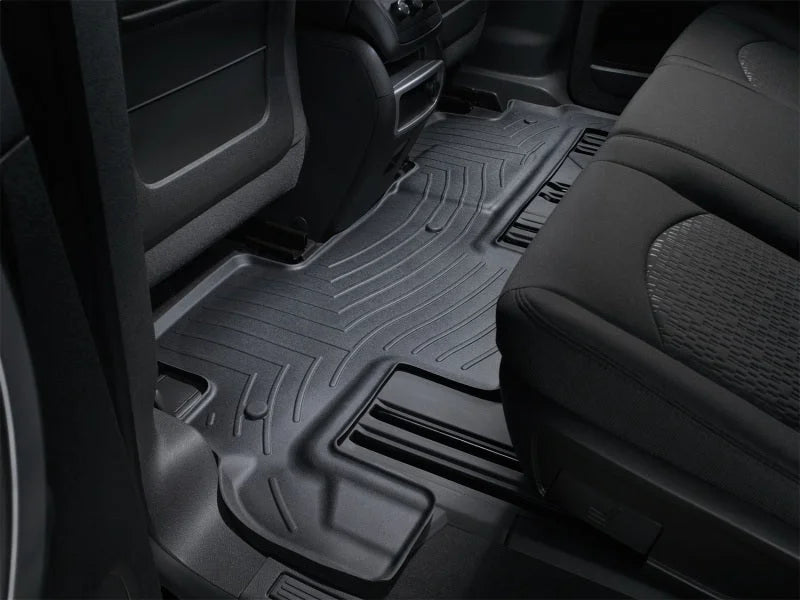 WeatherTech 07+ GMC Acadia Rear FloorLiner - Black - Additional View 5