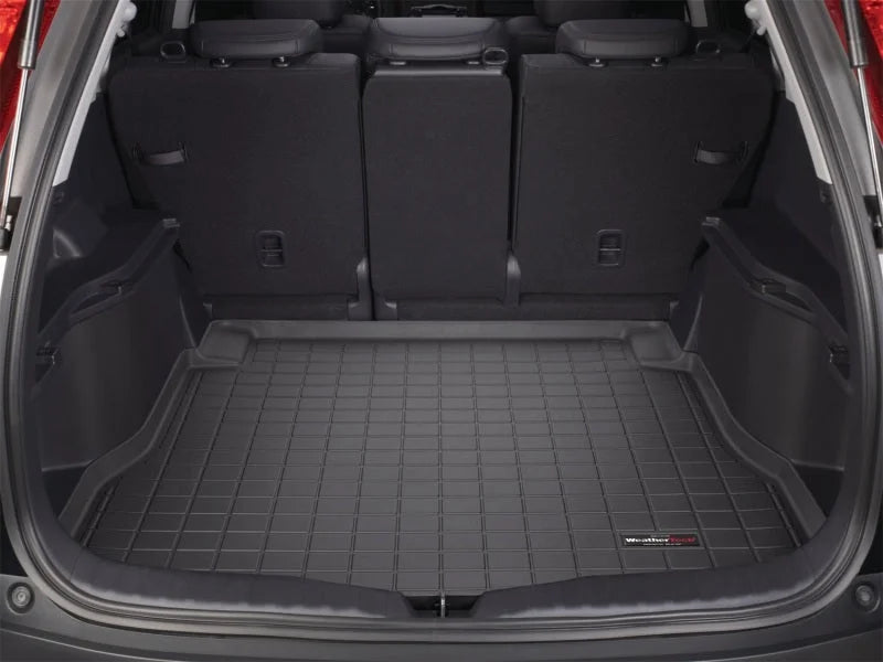 WeatherTech 07+ Honda CR-V Cargo Liners - Black - Installation View