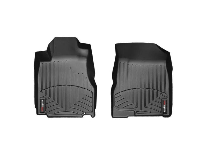 WeatherTech 07+ Honda CR-V Front FloorLiner - Black - Main Product View