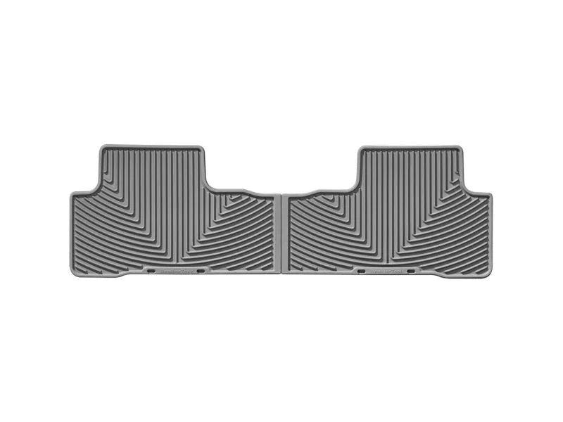 WeatherTech 07+ Honda CR-V Rear Rubber Mats - Grey - Side View