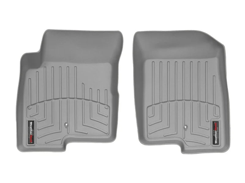 WeatherTech 07+ Jeep Patriot Front FloorLiner - Grey - Installation View