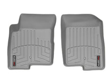 Load image into Gallery viewer, WeatherTech 07+ Jeep Patriot Front FloorLiner - Grey - Installation View