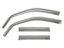Load image into Gallery viewer, WeatherTech 07+ Jeep Wrangler Unlimited Front and Rear Side Window Deflectors - Light Smoke - Side View