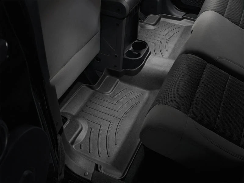 WeatherTech 07+ Jeep Wrangler Unlimited Rear FloorLiner - Black - Additional View 5