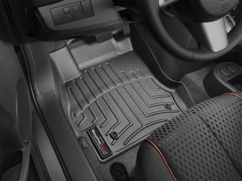 WeatherTech 07+ Mazda Mazda2 Front FloorLiner - Black - Additional View 11