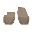 Load image into Gallery viewer, WeatherTech 07+ Volvo S80 Front Rubber Mats - Tan - Main Product View