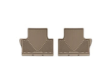 Load image into Gallery viewer, WeatherTech 07+ Volvo S80 Rear Rubber Mats - Tan - Main Product View