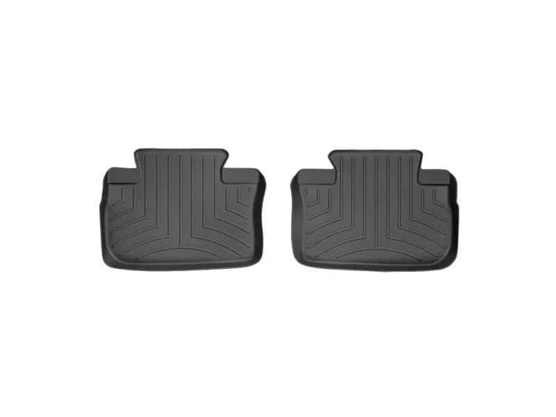 WeatherTech 08-10 Cadillac CTS Rear FloorLiner - Black - Side View