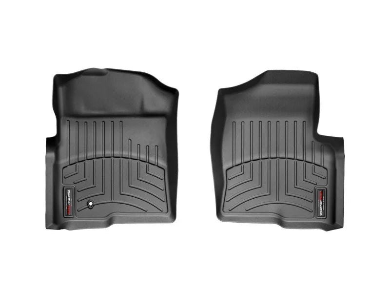 WeatherTech 08-10 Ford F-150 Front FloorLiner - Black - Side View