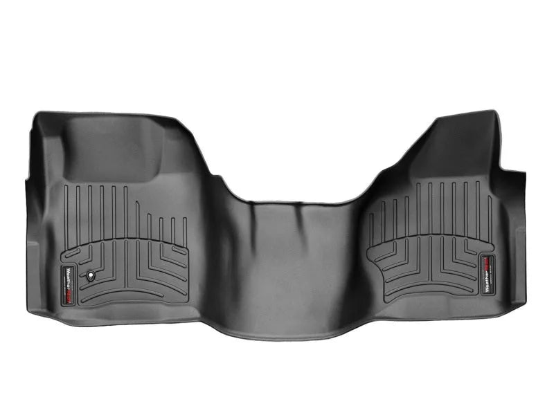 WeatherTech 08-10 Ford SuperDuty Front FloorLiner - Black - Main Product View