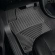 Load image into Gallery viewer, WeatherTech 08-11 Nissan Titan Front Rubber Mats - Black - Installation View