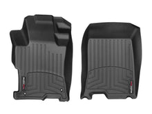 Load image into Gallery viewer, WeatherTech 08-12 Honda Accord Front FloorLiner - Black - Side View