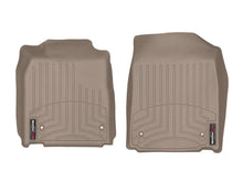 Load image into Gallery viewer, WeatherTech 08-12 Lexus ES 350 Front FloorLiner - Tan - Side View