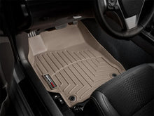 Load image into Gallery viewer, WeatherTech 08-12 Lexus ES 350 Front FloorLiner - Tan - Back View