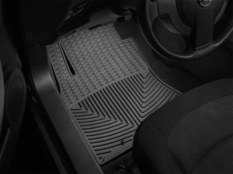 WeatherTech 08-13 Nissan Rogue Front Rubber Mats - Black - Additional View 5