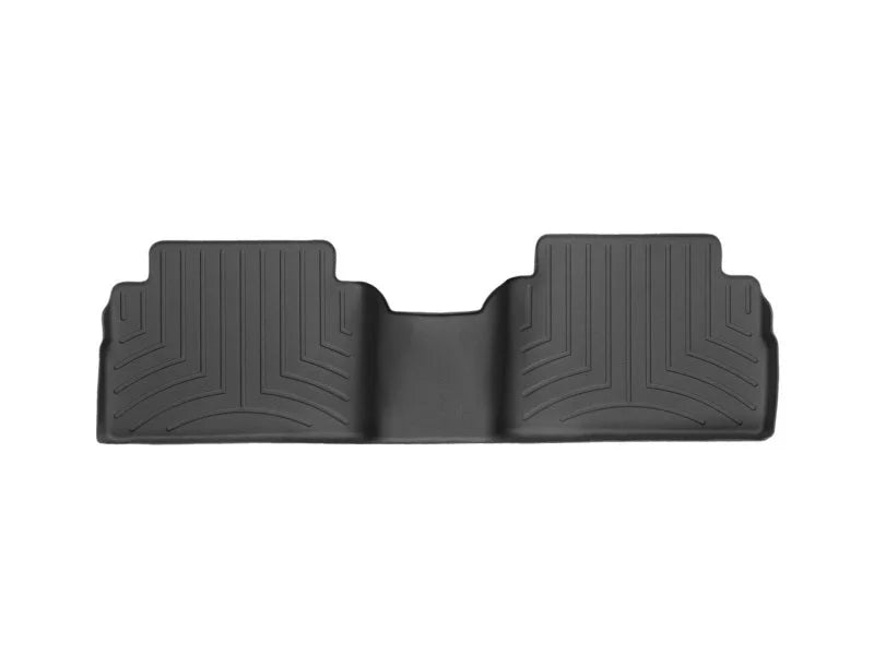 WeatherTech 08-13 Nissan Rogue Rear FloorLiner - Black - Side View