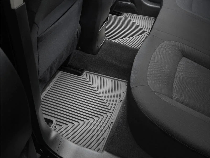 WeatherTech 08-13 Nissan Rogue Rear Rubber Mats - Grey - Additional View 5
