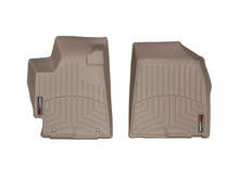 Load image into Gallery viewer, WeatherTech 08-13 Toyota Highlander Front FloorLiner - Tan - Back View