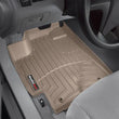 Load image into Gallery viewer, WeatherTech 08-13 Toyota Highlander Front FloorLiner - Tan - Installation View