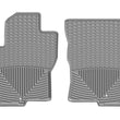 Load image into Gallery viewer, WeatherTech 08-19 Nissan Frontier Crew Cab Front Rubber Mats - Grey - Main Product View