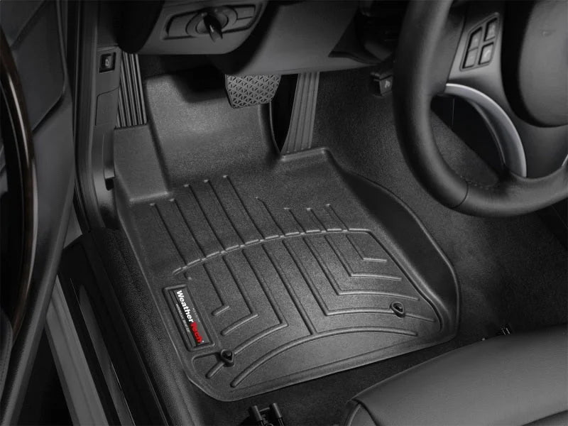 WeatherTech 08+ BMW 1-Series (E82/E88) Front FloorLiner - Black - Additional View 5
